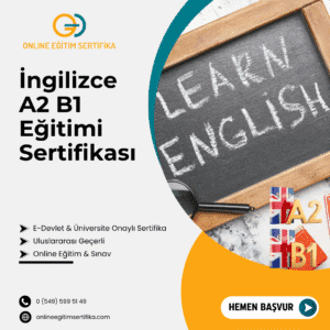 İngilizce A2 B1 Eğitimi Sertifikası