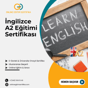 İngilizce A2 Eğitimi Sertifikası
