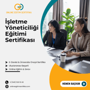 İşletme Yöneticiliği Eğitimi Sertifikası