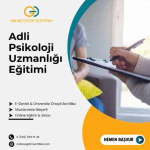 Adli Psikoloji Uzmanlığı Eğitimi