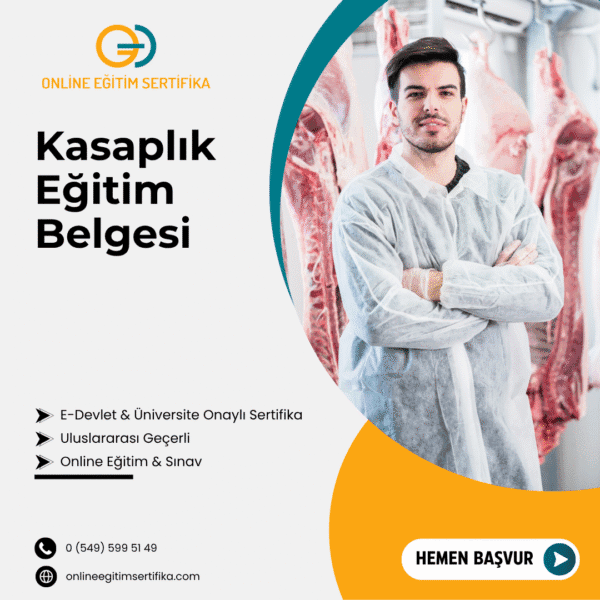 Kasaplık Eğitim Belgesi
