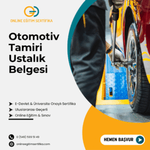 Otomotiv Tamiri Ustalık Belgesi