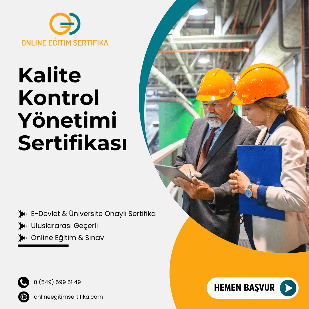 Kalite Kontrol Yönetimi Sertifikası