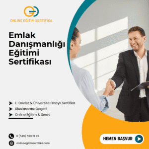 Emlak Danışmanlığı Eğitimi Sertifikası