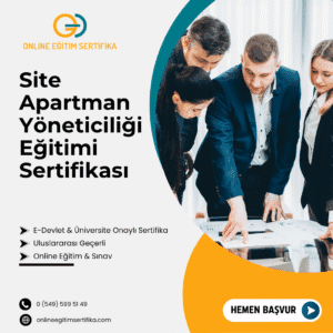 Site Apartman Yöneticiliği Eğitimi Sertifikası