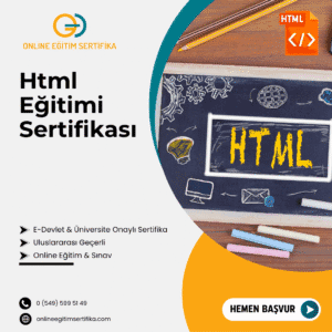 Html Eğitimi Sertifikası