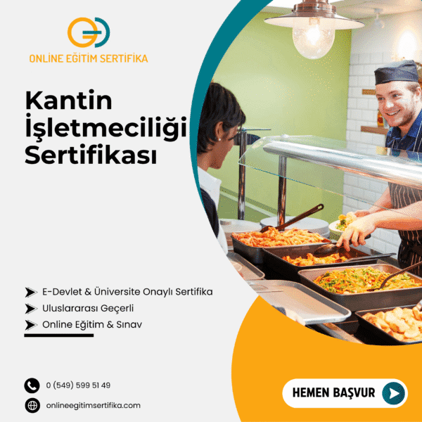 Kantin İşletmeciliği Sertifikası