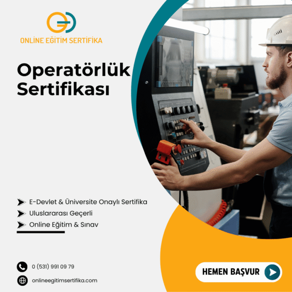 Operatörlük Sertifikası