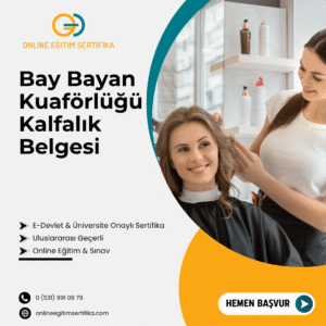 Bay Bayan Kuaförlüğü Kalfalık Belgesi