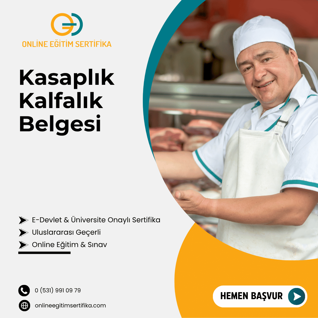 Kasaplık Kalfalık Belgesi