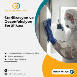 Sterilizasyon ve Dezenfeksiyon Sertifikası