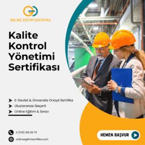 Kalite Kontrol Yönetimi Sertifikası