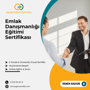 Emlak Danışmanlığı Eğitimi Sertifikası