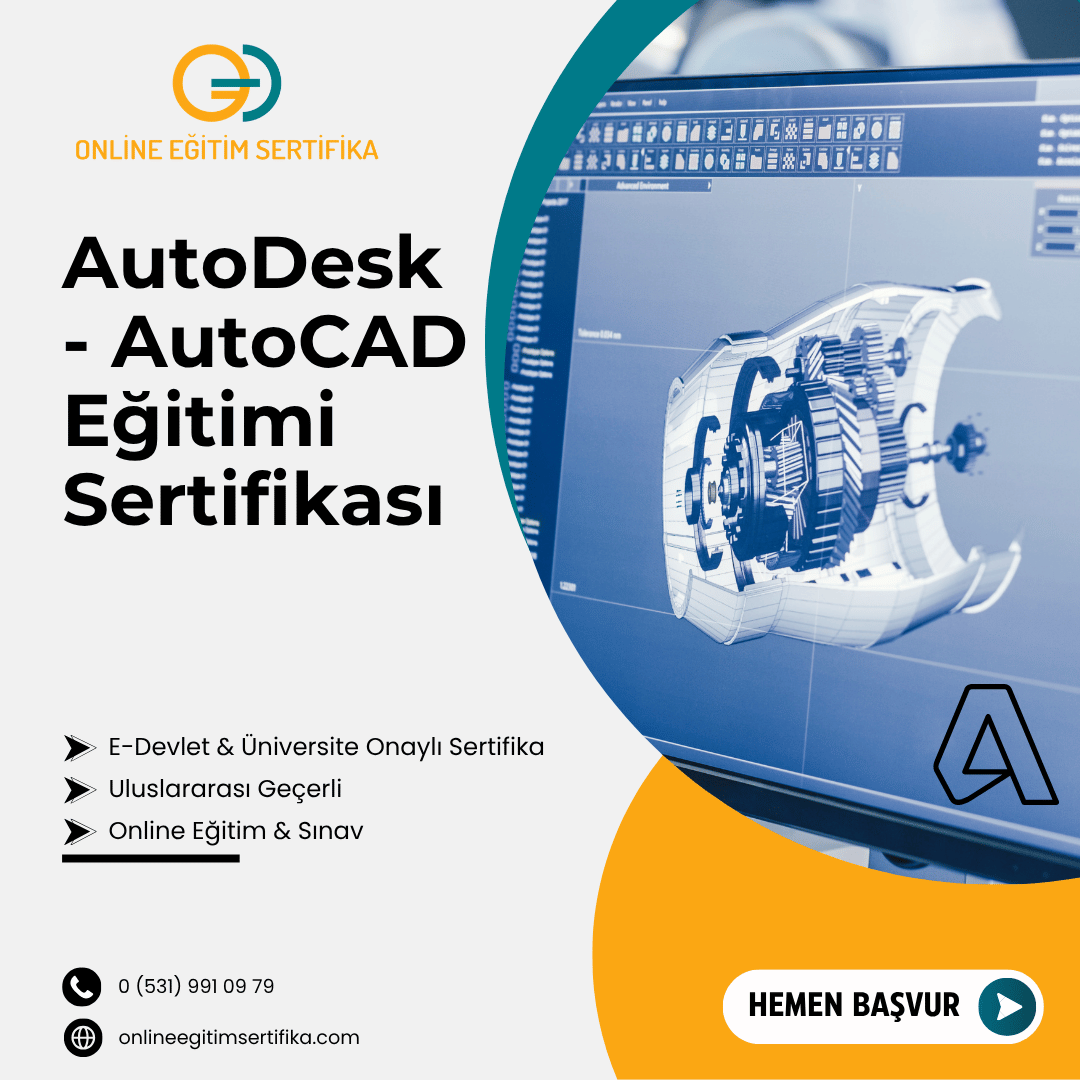 AutoDesk - AutoCAD Eğitimi Sertifikası