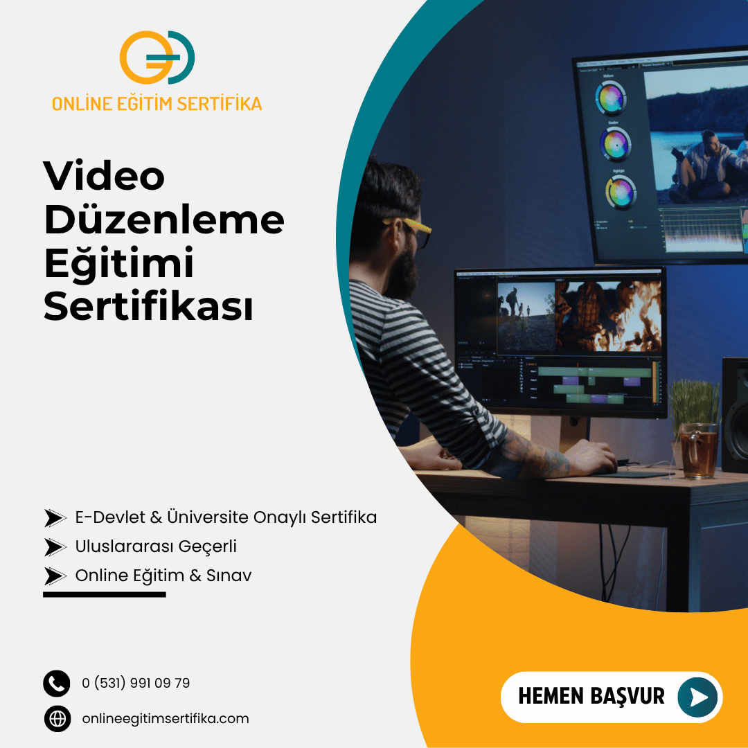 Video Editing - Video Düzenleme Eğitimi Sertifikası