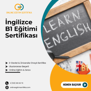 İngilizce B1 Eğitimi Sertifikası