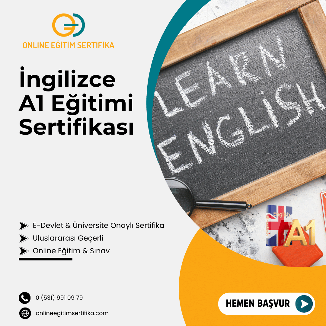 İngilizce A1 Eğitimi Sertifikası