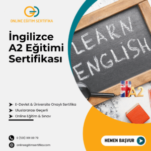 İngilizce A2 Eğitimi Sertifikası