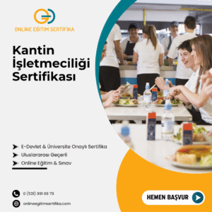 Kantin İşletmeciliği Sertifikası